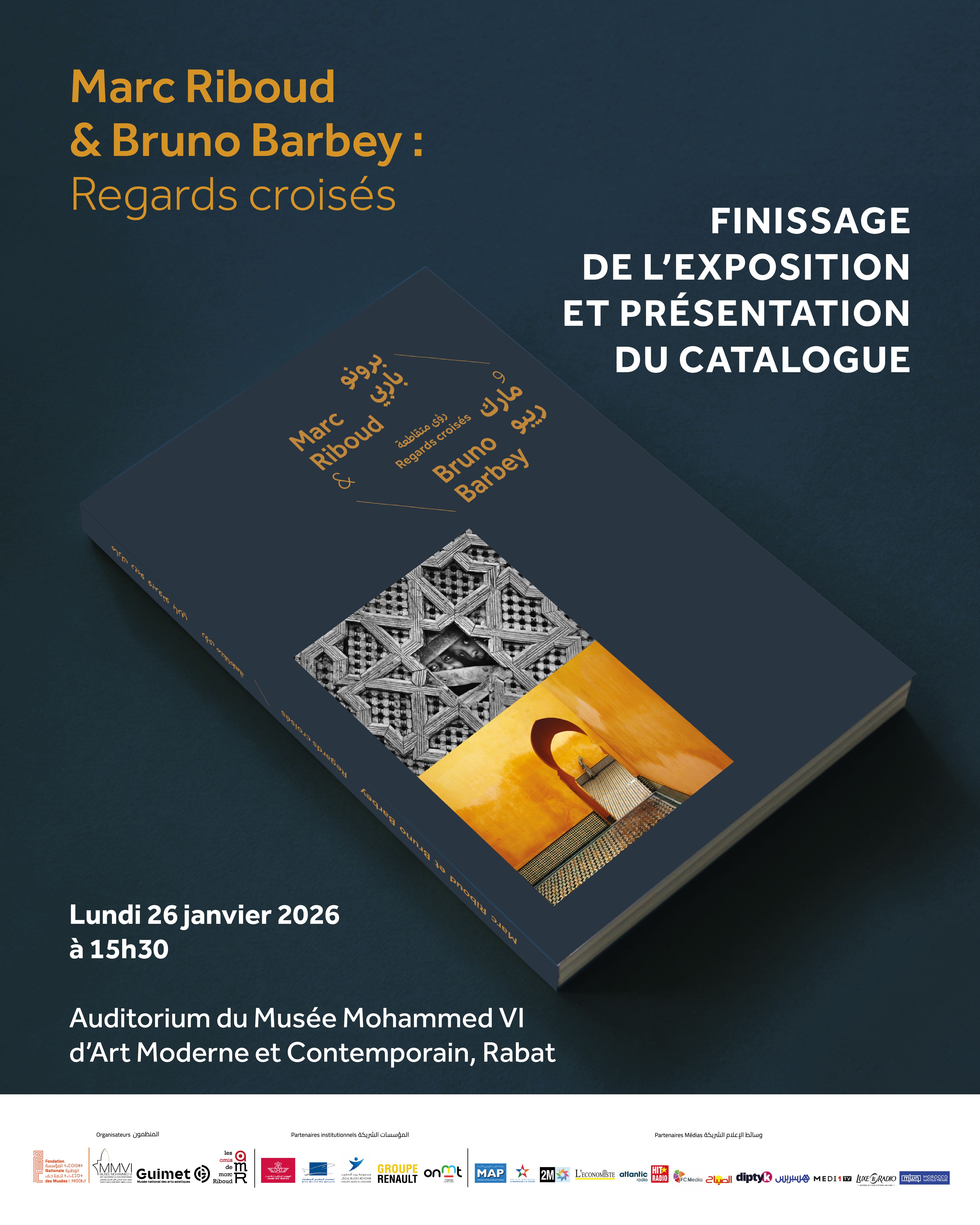 Finissage de l’exposition " Marc Riboud & Bruno Barbey : Regards croisés " et présentation du catalogue
